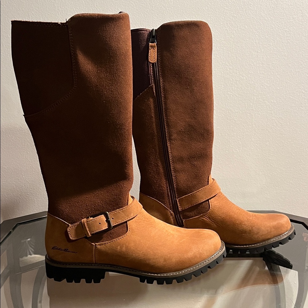 New without Tag size 9 Eddie Bauer Magnolia Boots Leather